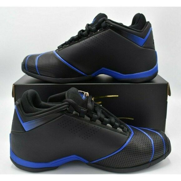 NWB Adidas Men Size 8 TMAC 2 Restomod Royal Blue Black Basketball Sneaker FX4992 main image 9